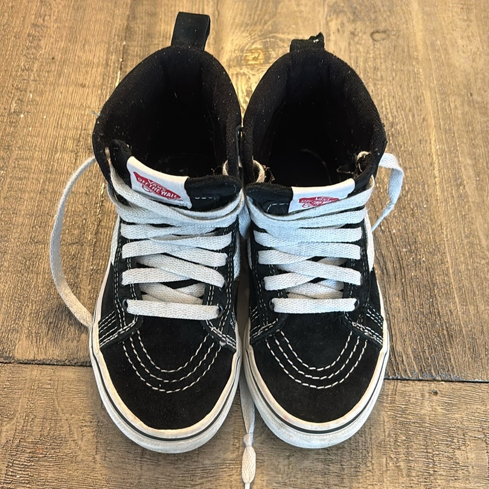 High top Black Suede Vans - Unisex